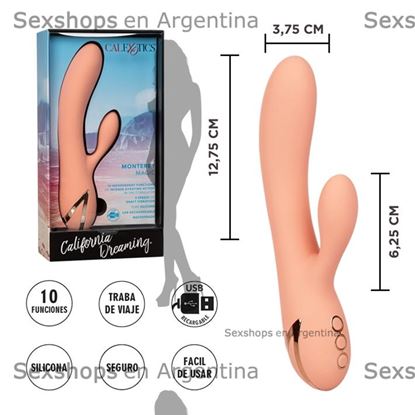 Monterrey Magic vibrador PREMIUM con carga USB